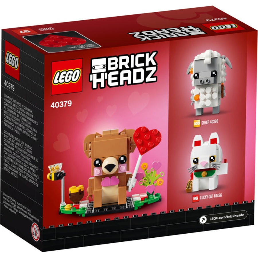 LEGO 40379 - BrickHeadz Seasonal Valentine's Bear