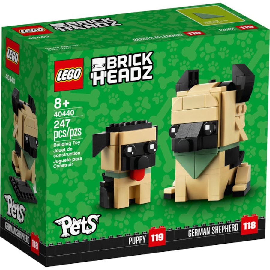 LEGO 40440 - BrickHeadz Pets German Shepherds