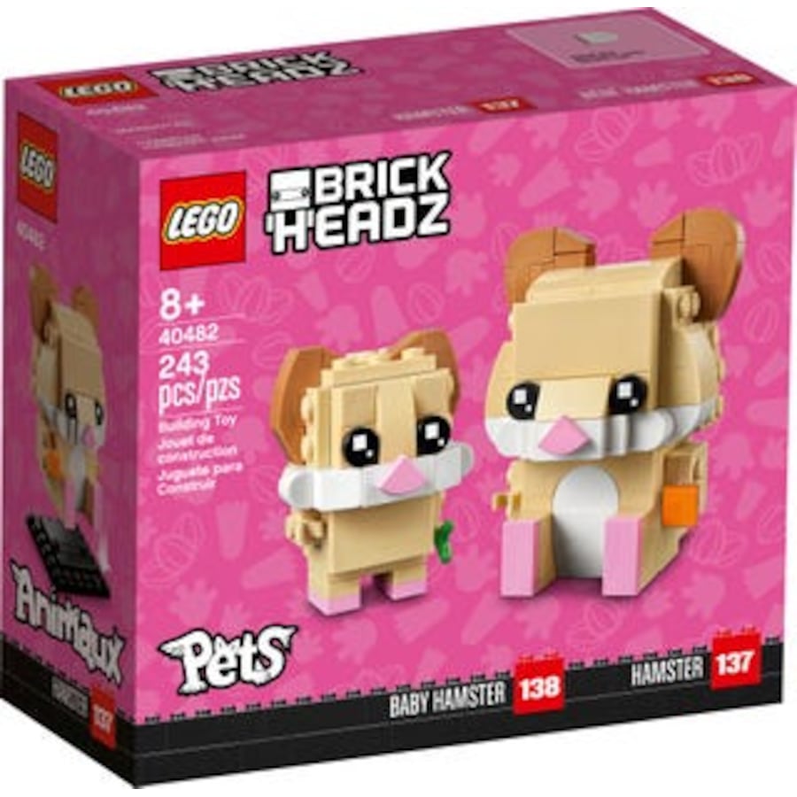 LEGO 40482 - NEW BrickHeadz Pets Hamster