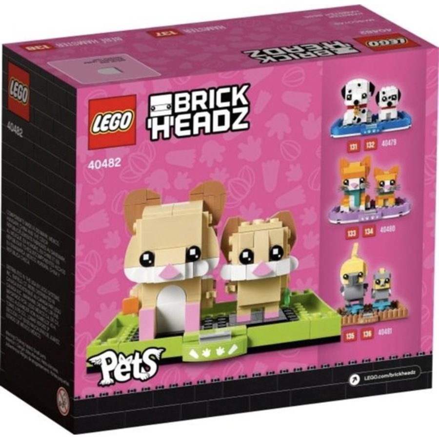 LEGO 40482 - NEW BrickHeadz Pets Hamster
