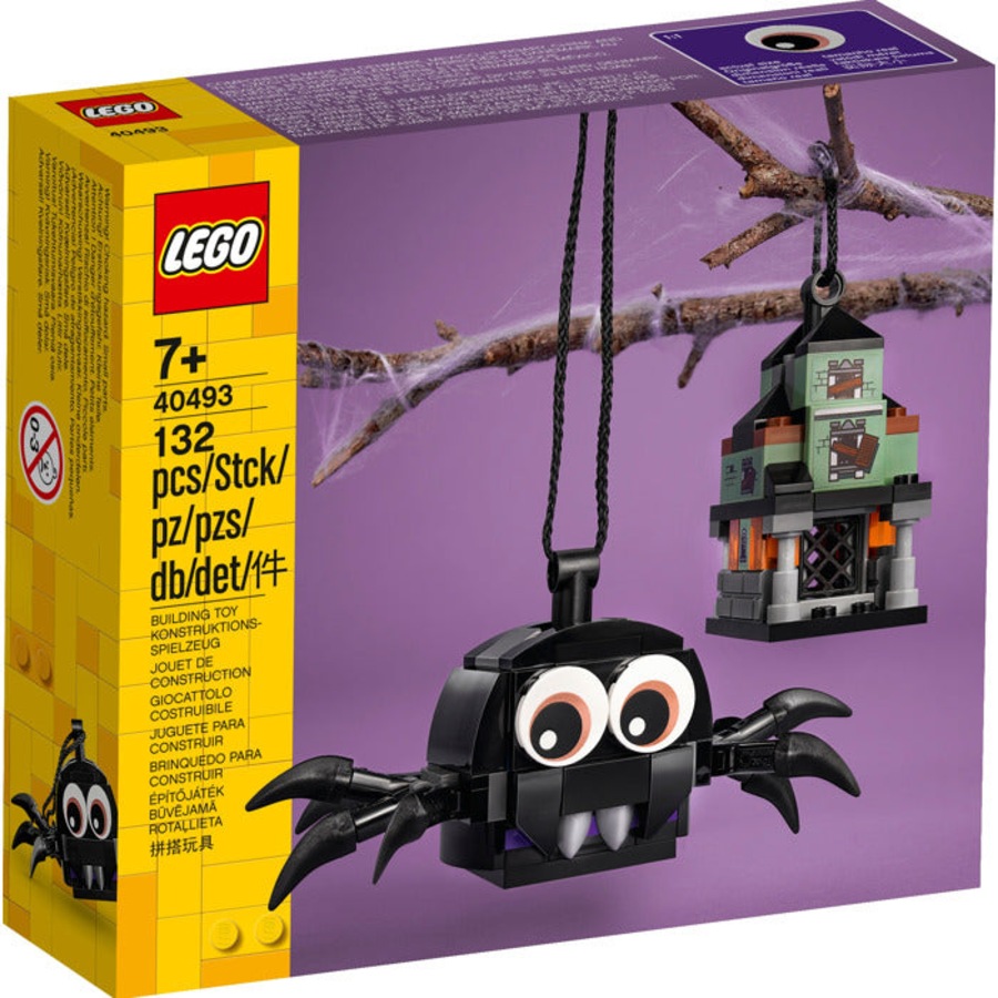 LEGO 40493 - Seasonal Halloween Spider & Haunted House Pack