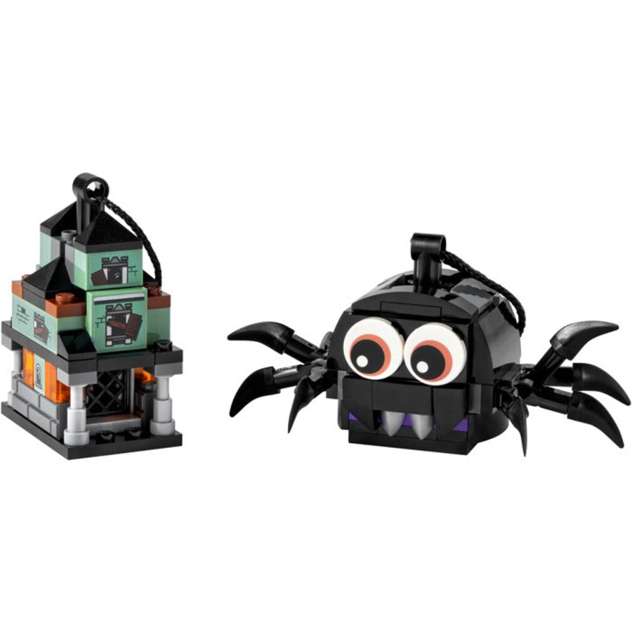 LEGO 40493 - Seasonal Halloween Spider & Haunted House Pack