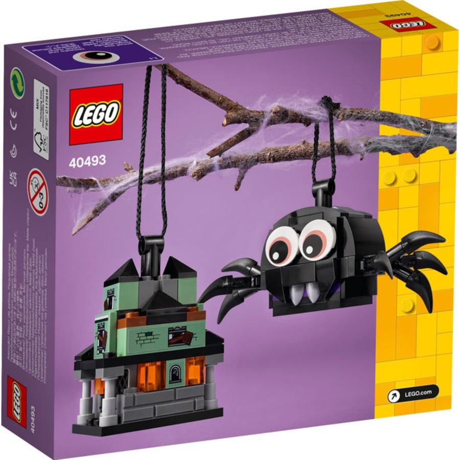 LEGO 40493 - Seasonal Halloween Spider & Haunted House Pack