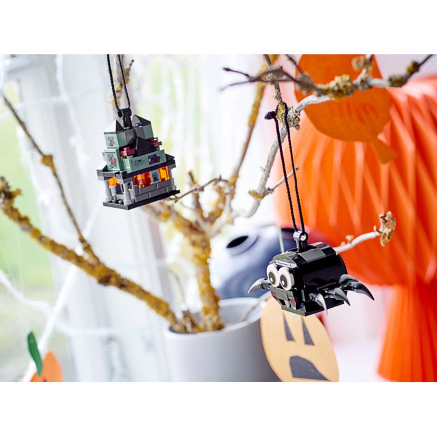 LEGO 40493 - Seasonal Halloween Spider & Haunted House Pack