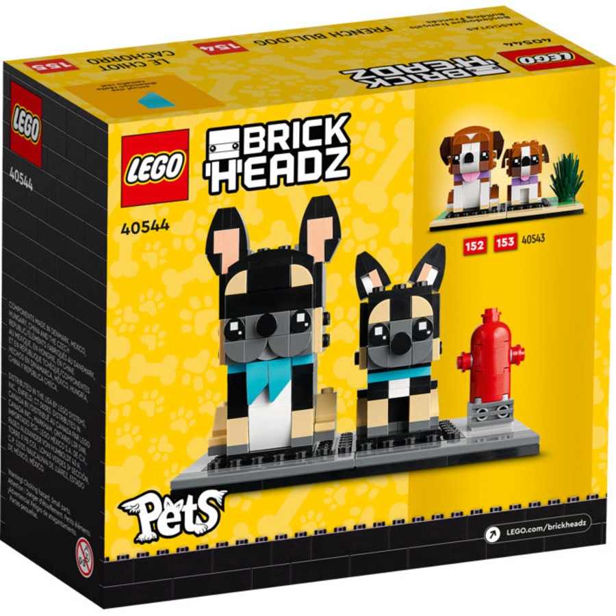 LEGO 40544 - BrickHeadz Pets French Bulldog Dog