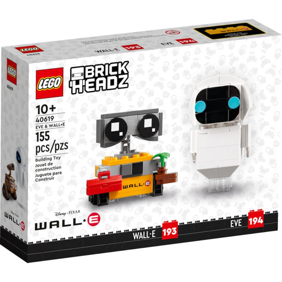 LEGO 40619 - BrickHeadz Disney Pixar EVE & WALL-E