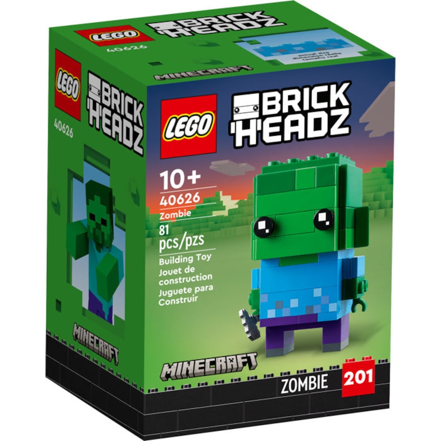 LEGO 40626 - BrickHeadz Minecraft Zombie