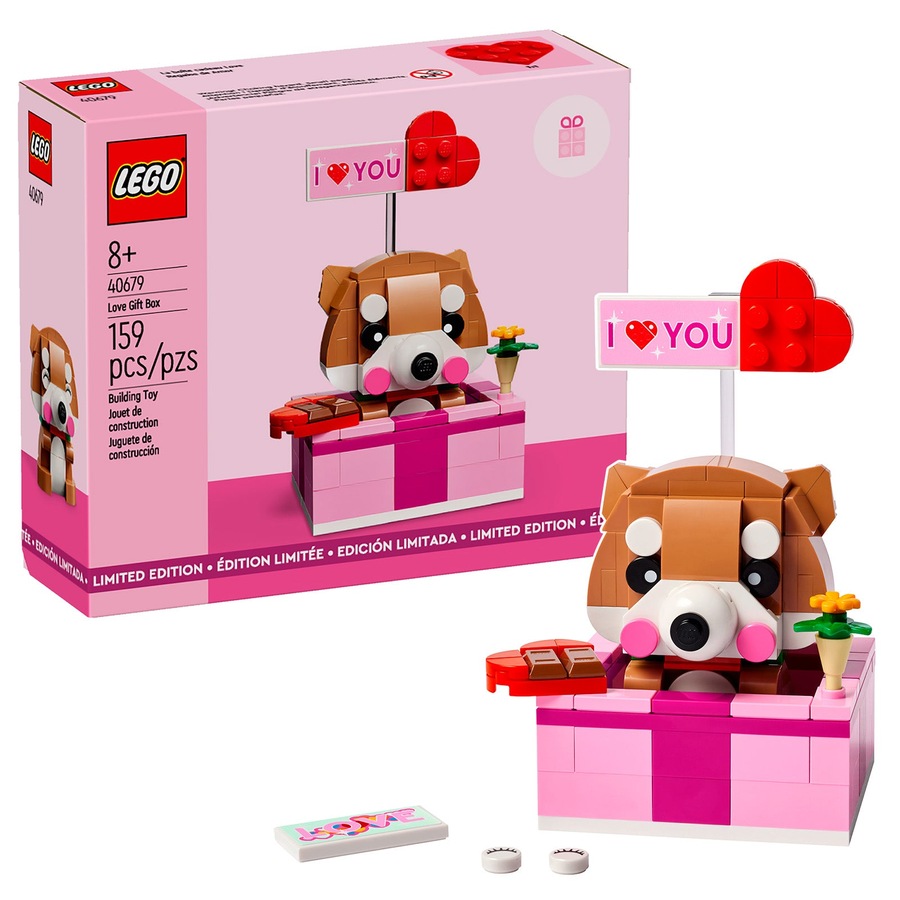 LEGO 40679 - Seasonal Valentine's Day Puppy Love Gift Box