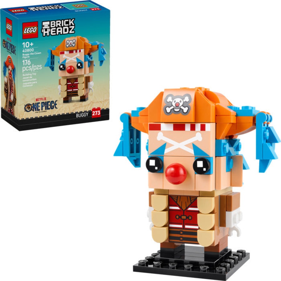 Buy LEGO 40800 - BrickHeadz One Piece Buggy the Clown - Everyday ...