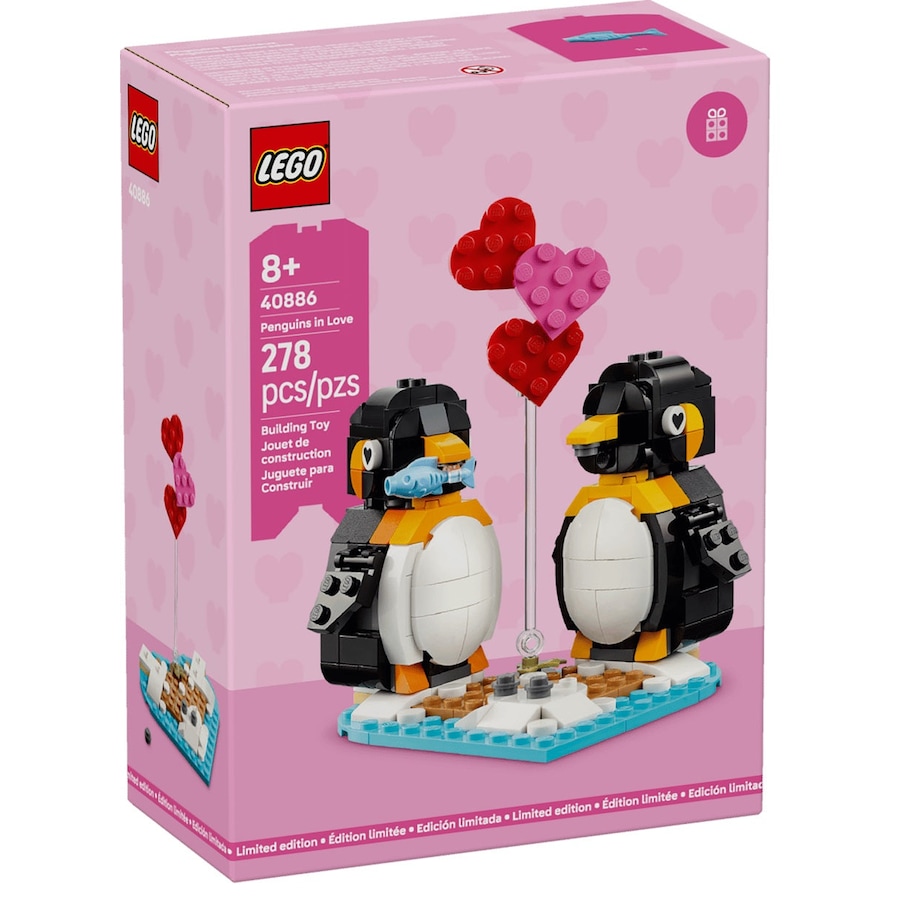 LEGO 40886 - Seasonal Valentine's Day Penguins in Love