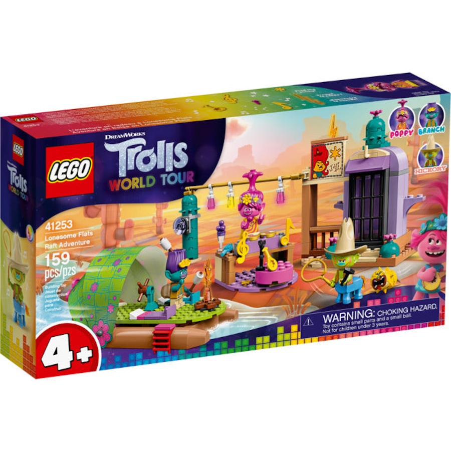LEGO 41253 - Trolls World Tour Lonesome Flats Raft Adventure