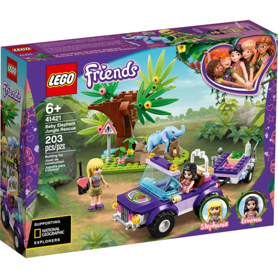 LEGO 41421 - Friends Baby Elephant Jungle Rescue