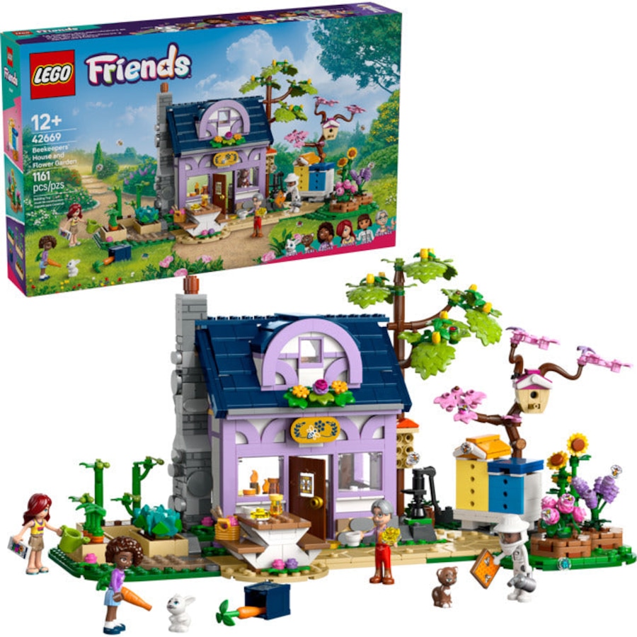 LEGO 42669 - Friends Great Outdoors Beekeepers' House and Flower Garden