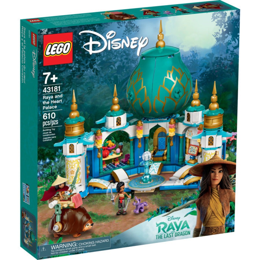 LEGO 43181 - Disney Raya and the Last Dragon Raya and the Heart Palace