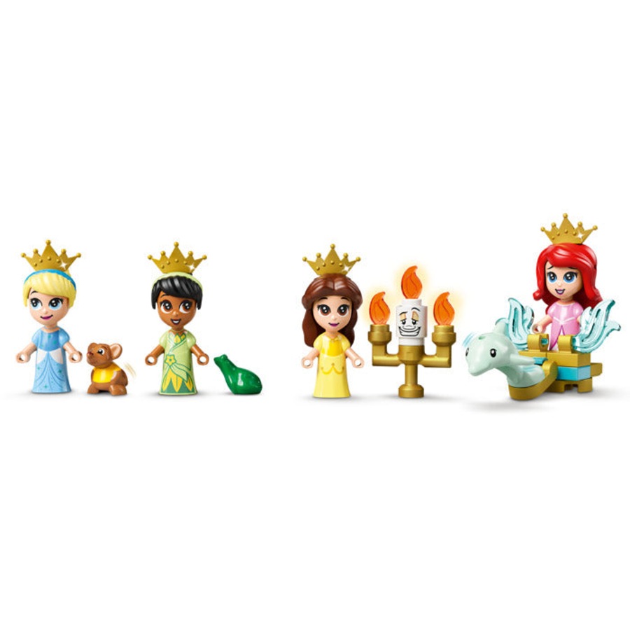 LEGO 43193 - Disney Ariel, Belle, Cinderella and Tiana's Storybook Adventures