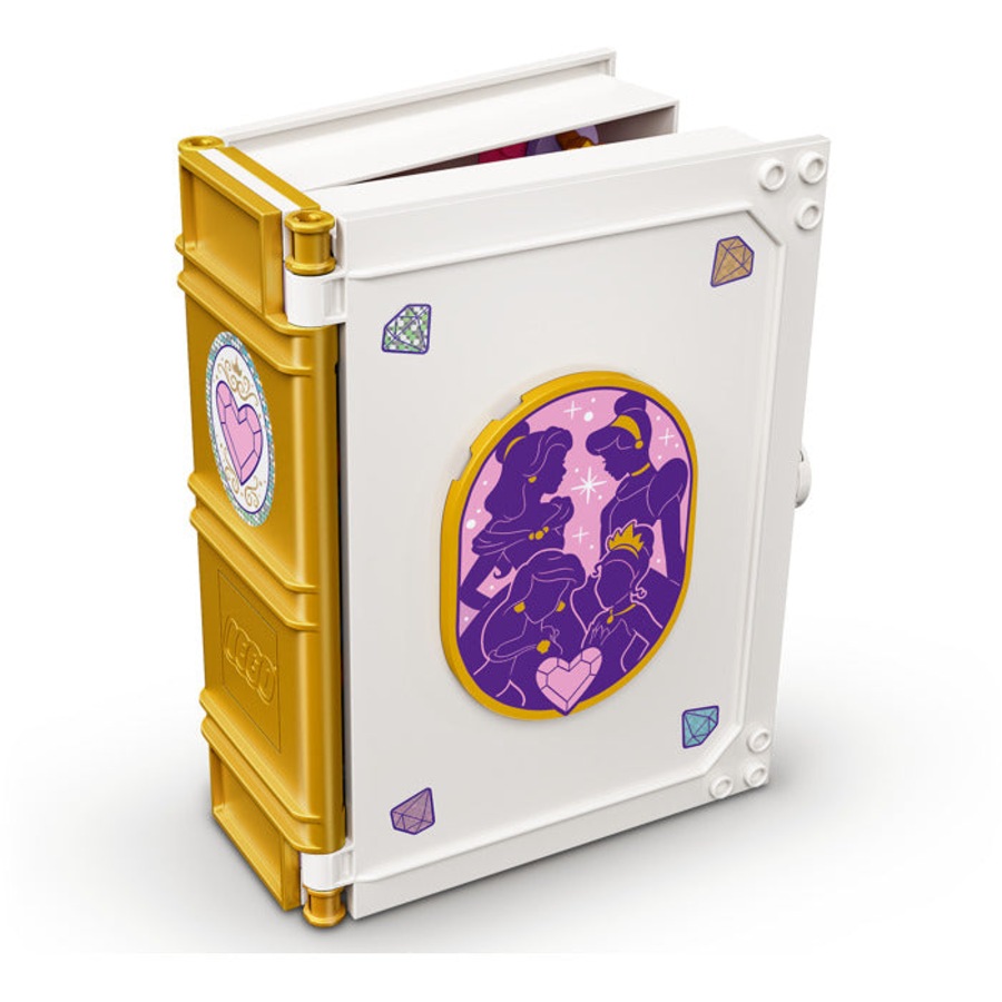 LEGO 43193 - Disney Ariel, Belle, Cinderella and Tiana's Storybook Adventures