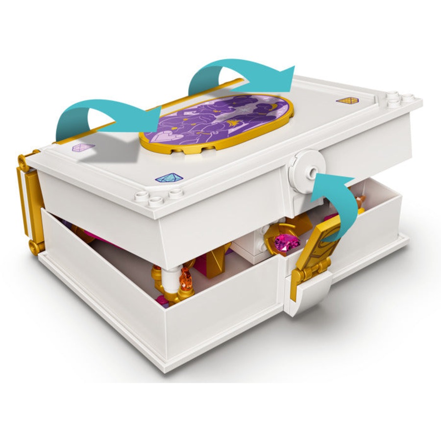 LEGO 43193 - Disney Ariel, Belle, Cinderella and Tiana's Storybook Adventures