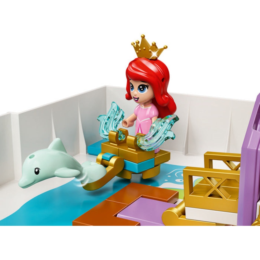 LEGO 43193 - Disney Ariel, Belle, Cinderella and Tiana's Storybook Adventures