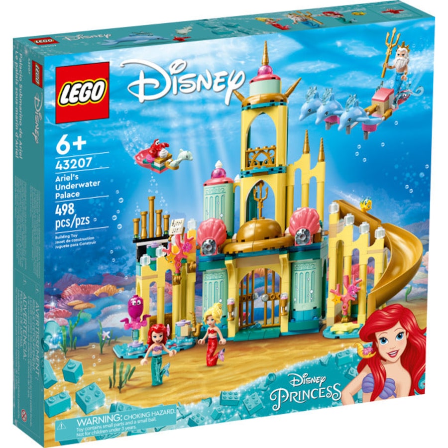 LEGO 43207 - Disney Ariel's Underwater Palace