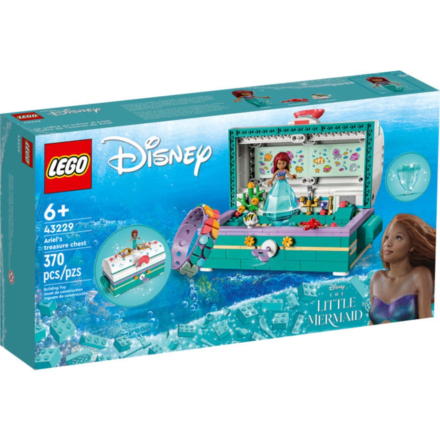 LEGO 43229 - Disney The Little Mermaid Ariel's Treasure Chest
