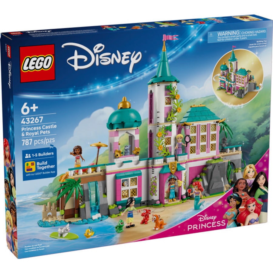 LEGO 43267 - Disney Princess Castle & Royal Pets