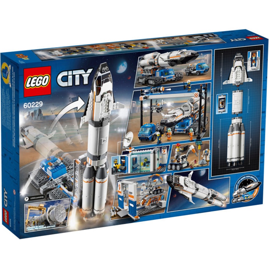 LEGO 60229 - City Rocket Assembly & Transport