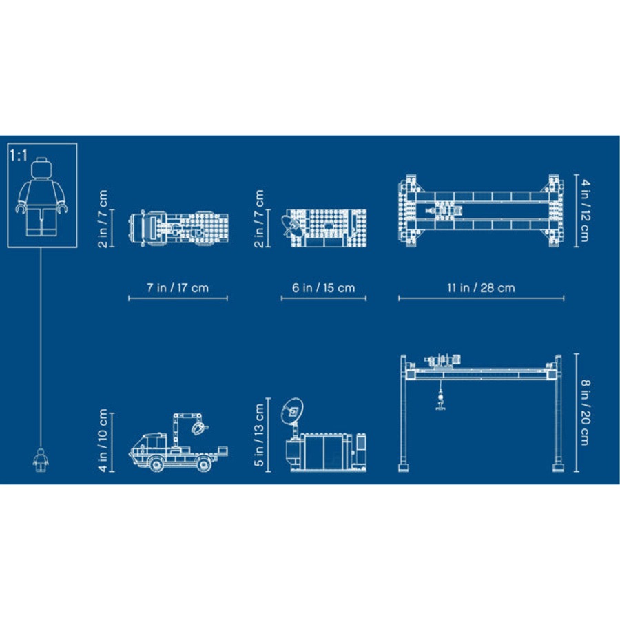 LEGO 60229 - City Rocket Assembly & Transport