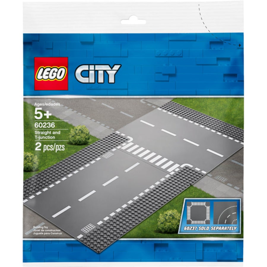 LEGO 60236 - City Straight & T-Junction