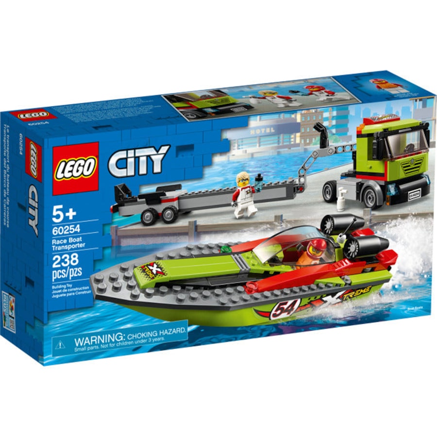 LEGO 60254 - City Race Boat Transporter