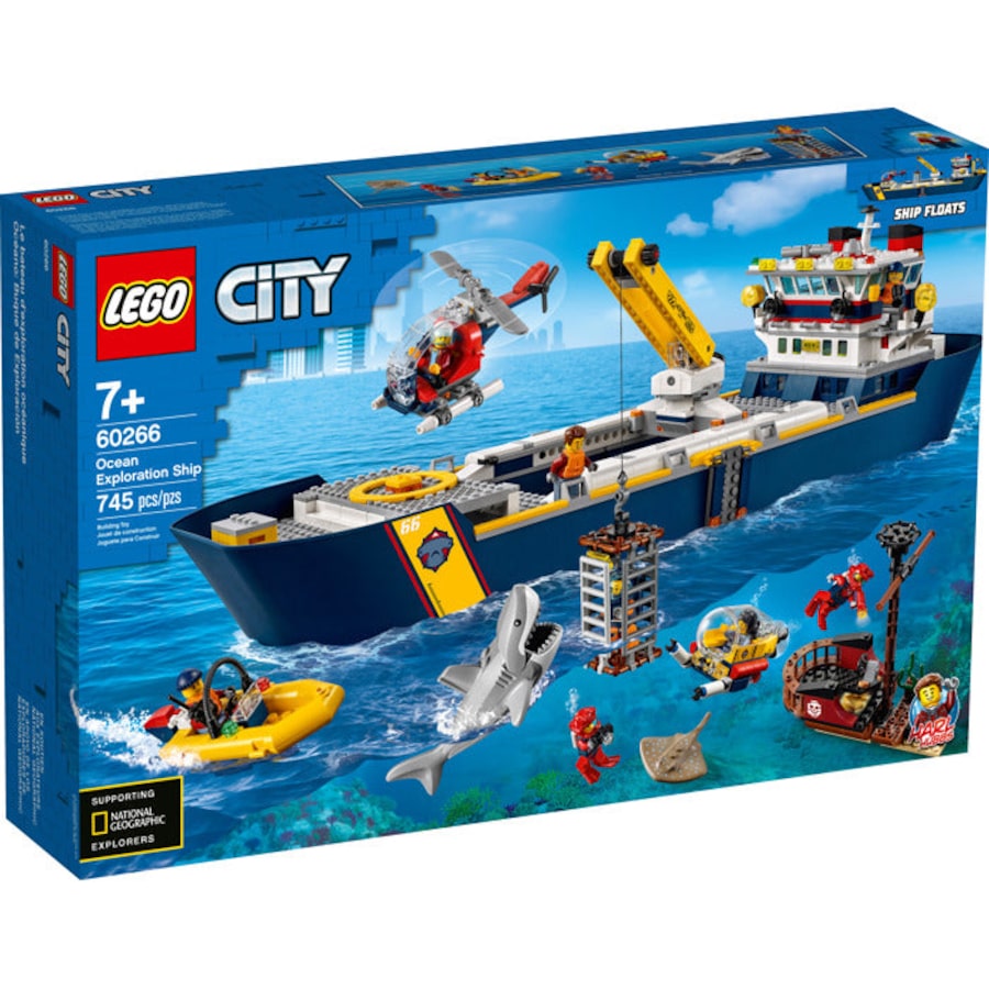 LEGO 60266 - City Ocean Exploration Ship