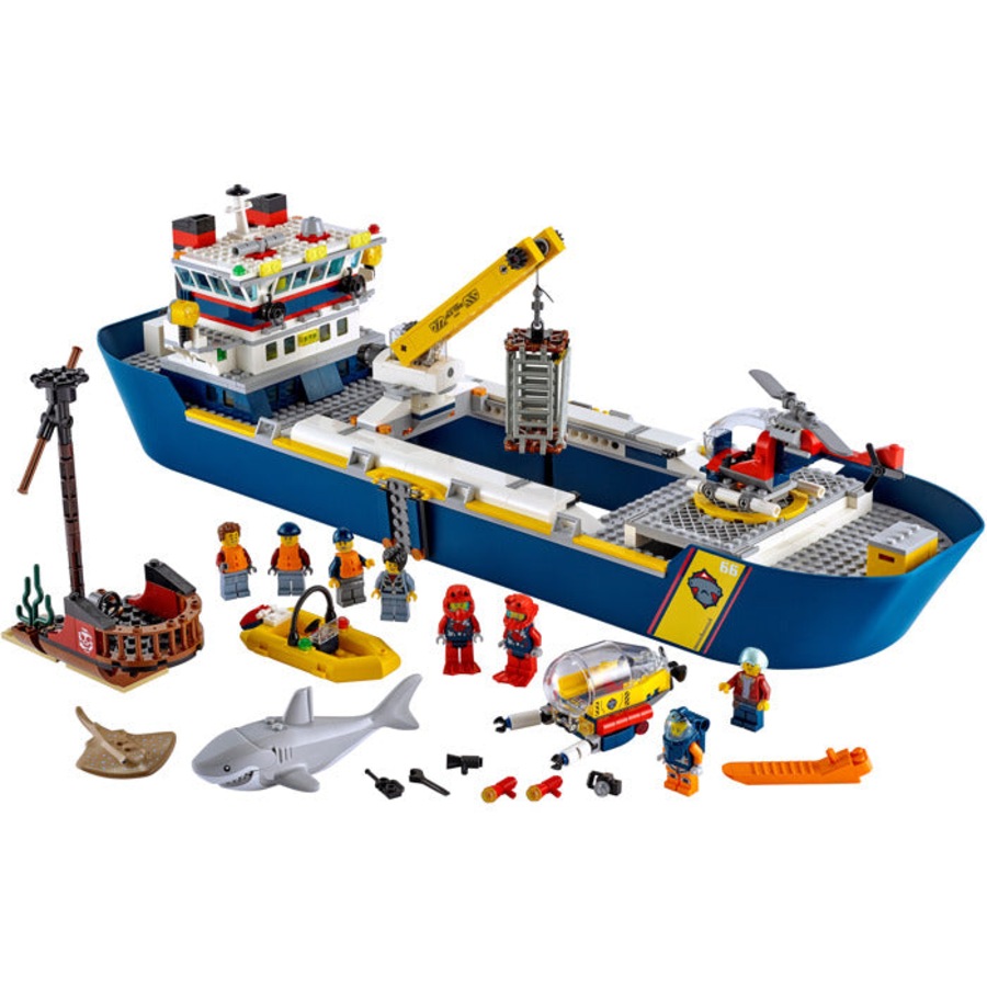LEGO 60266 - City Ocean Exploration Ship