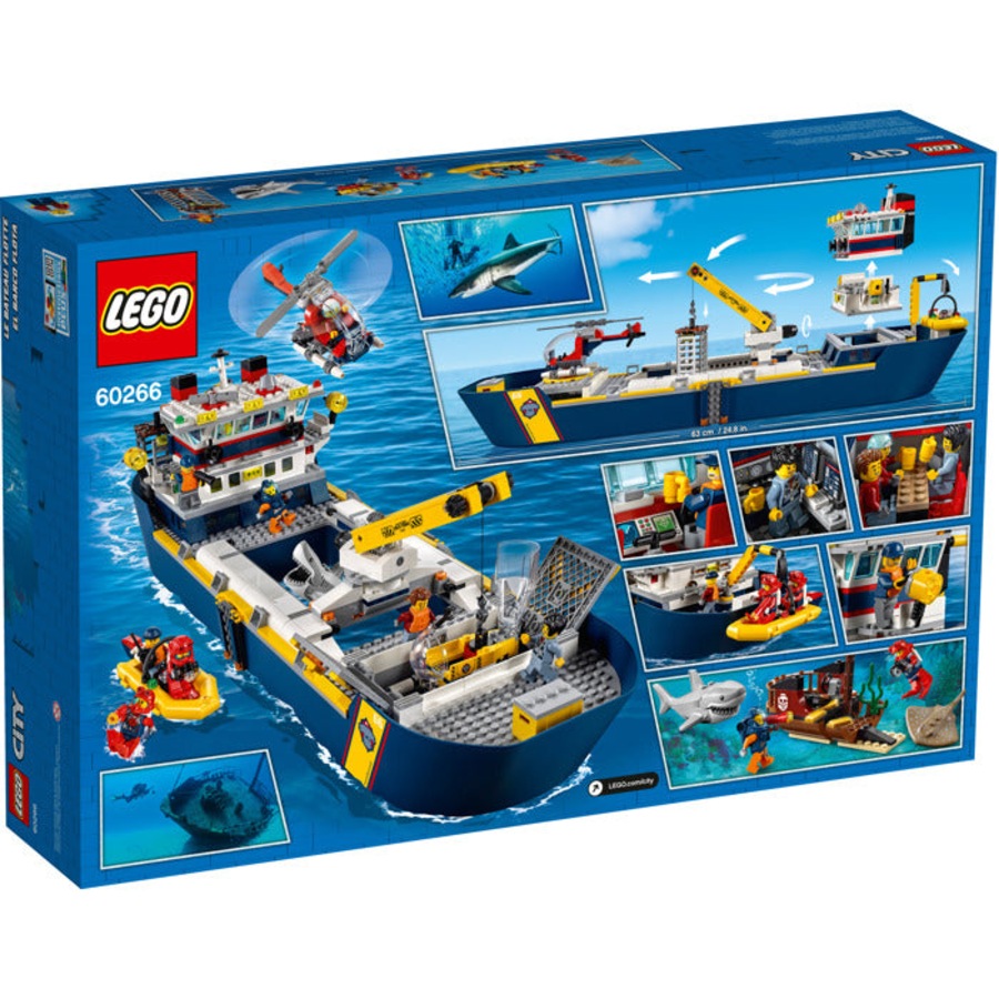 LEGO 60266 - City Ocean Exploration Ship