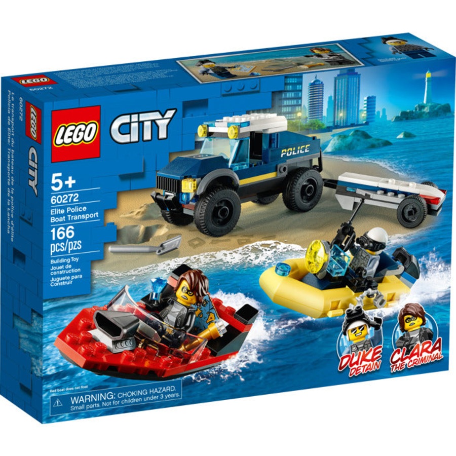 LEGO 60272 - City Elite Police Boat Transport