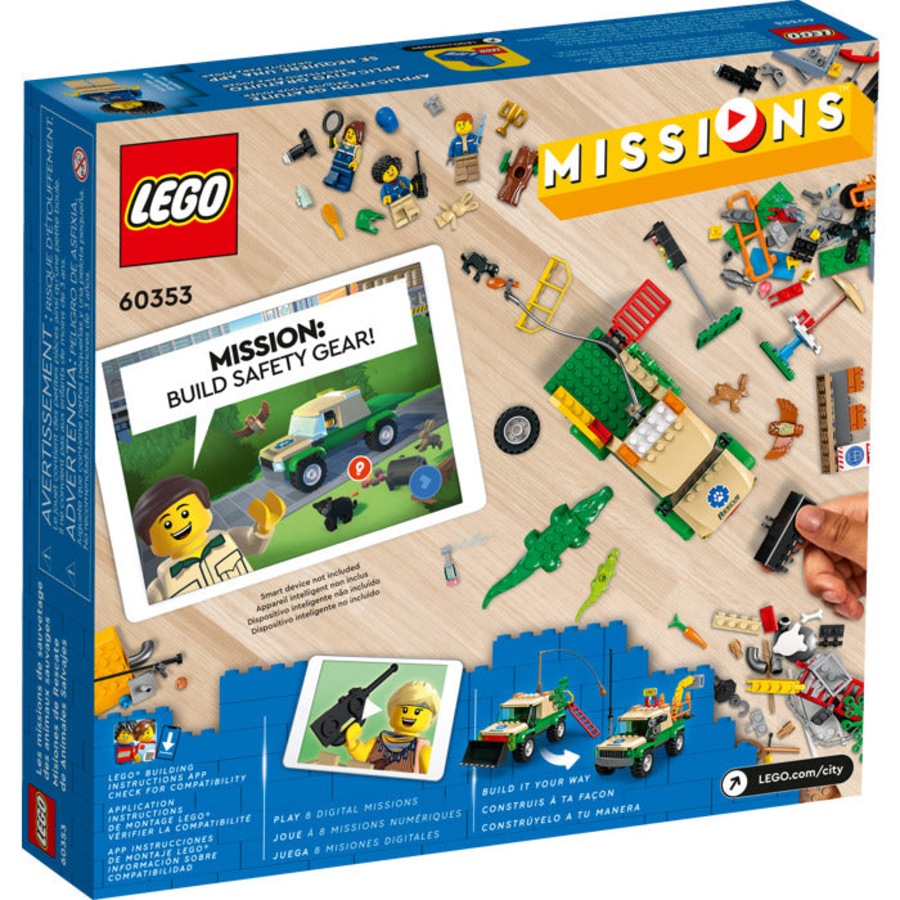 LEGO 60353 - City Wild Animal Rescue Missions