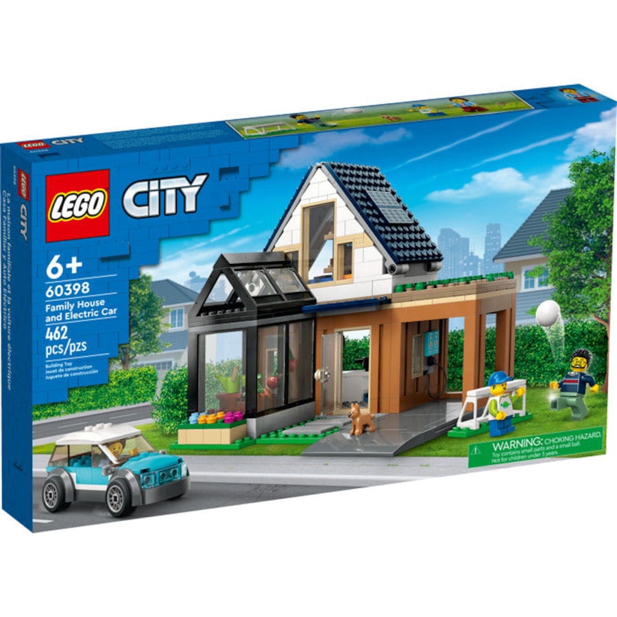 LEGO 60398 - City Family House and Electric Car