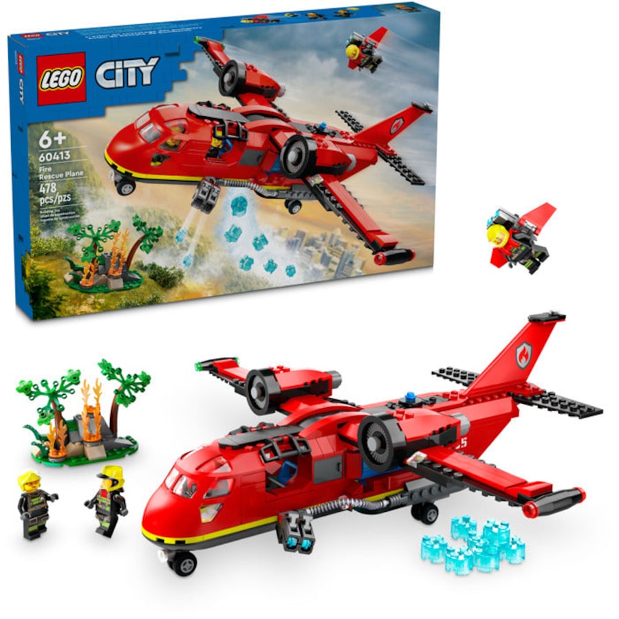 LEGO 60413 - City Fire Rescue Plane