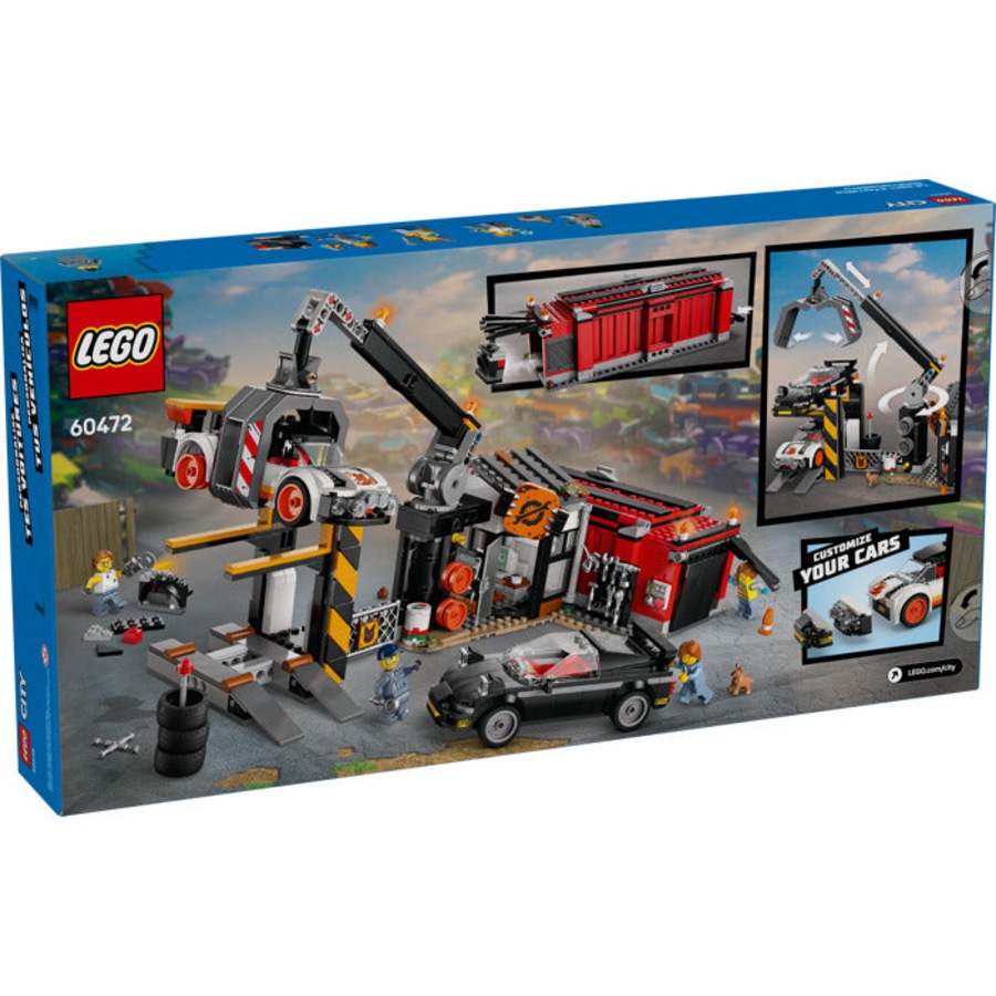 LEGO 60472 - City Scrapyard with Cars