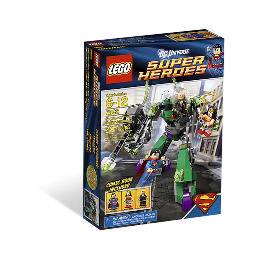 LEGO 6862 - DC Universe Super Heroes Superman vs. Power Armor Lex
