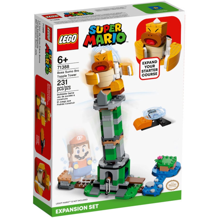 LEGO 71388 - Super Mario Boss Sumo Bro Topple
