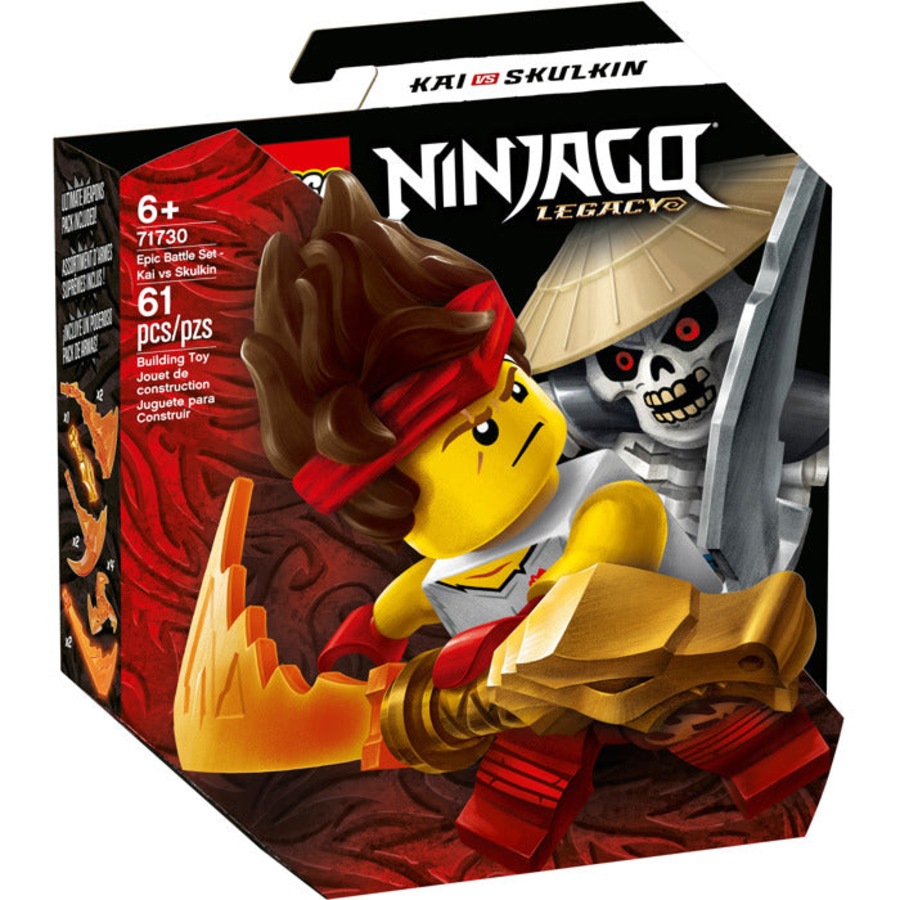 LEGO 71730 - Ninjago Epic Battle Set Kai & Skulkin