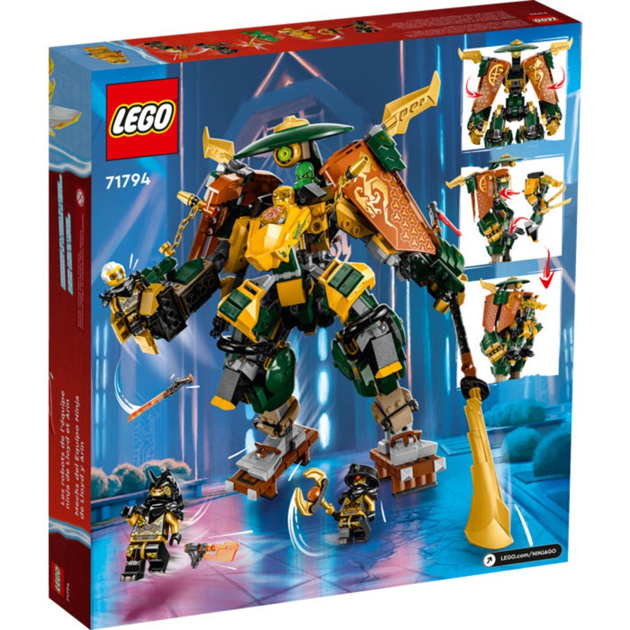 LEGO 71794 - Ninjago Lloyd and Arin's Ninja Team Mechs