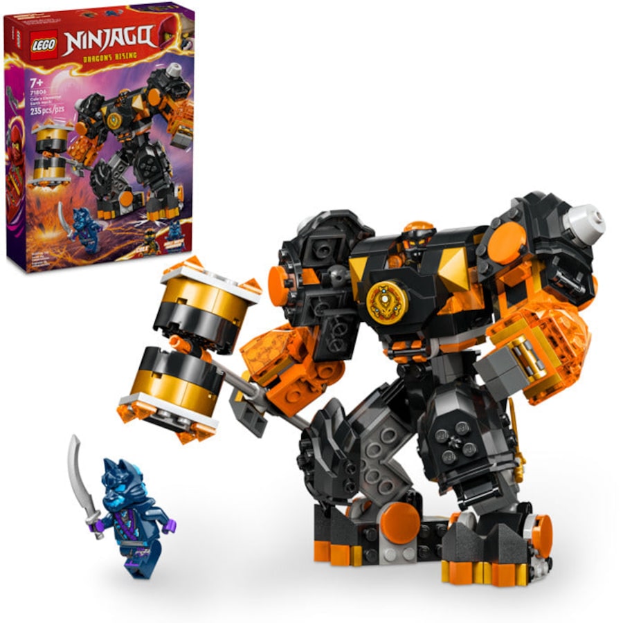 LEGO 71806 - Ninjago Cole's Elemental Earth Mech