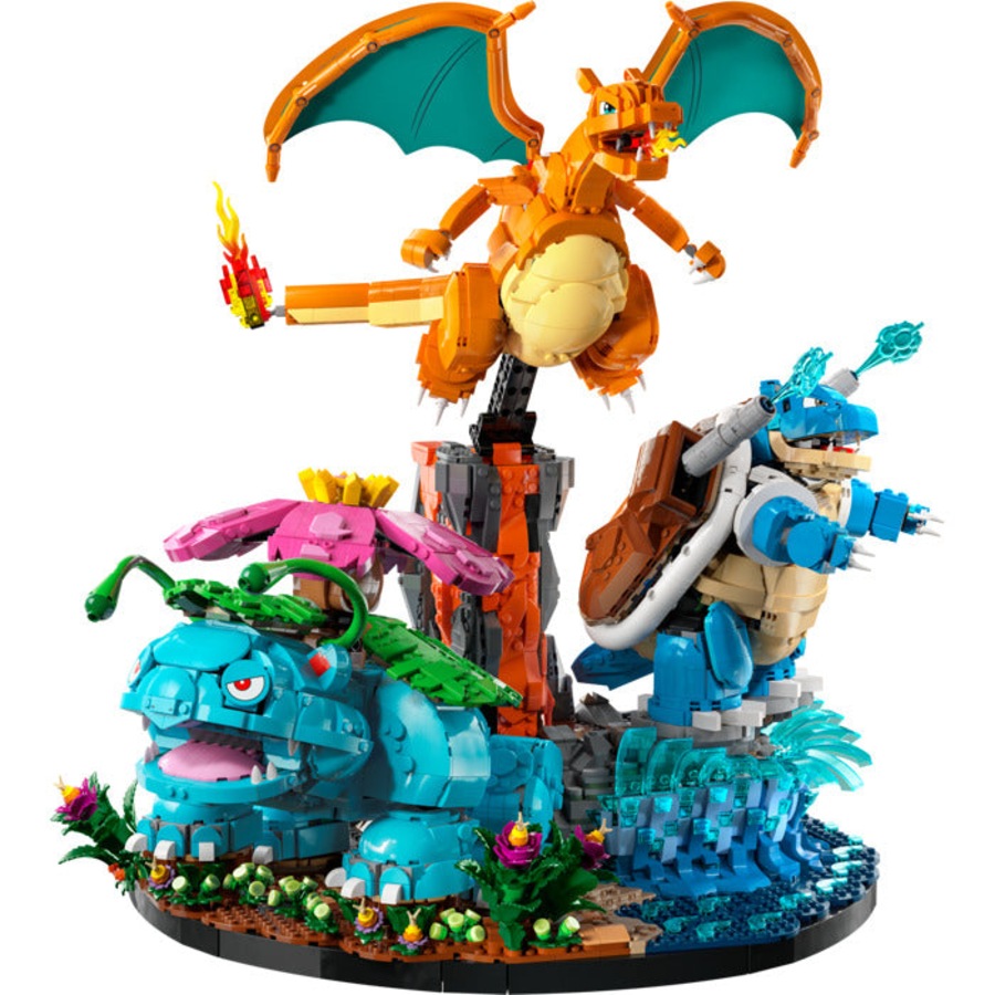 LEGO 72153 - Pokemon Venusaur, Charizard and Blastoise