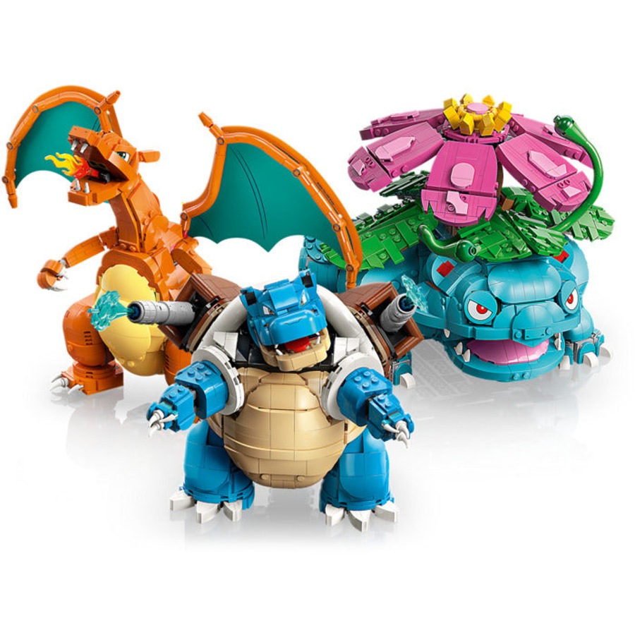 LEGO 72153 - Pokemon Venusaur, Charizard and Blastoise