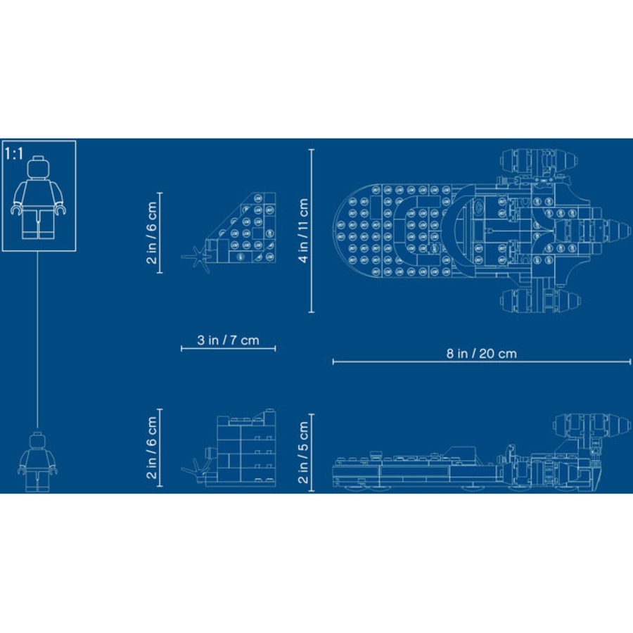 LEGO 75271 - Star Wars Luke Skywalker's Landspeeder