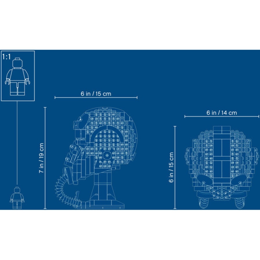 LEGO 75274 - Star Wars TIE Fighter Pilot Helmet