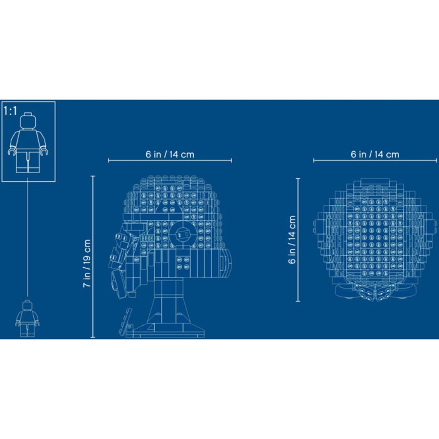 LEGO 75276 - NEW Star Wars Stormtrooper Helmet