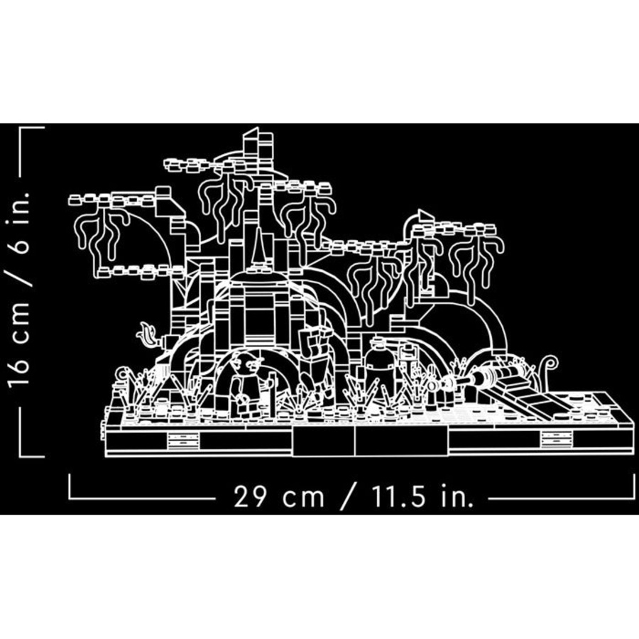 LEGO 75330 - Star Wars Dagobah Jedi Training Diorama