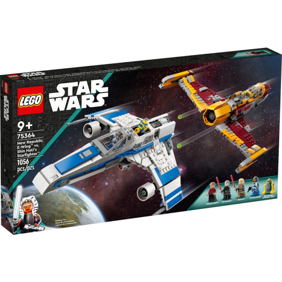 LEGO 75364 - Star Wars New Republic E-wing vs. Shin Hati's Starfighter