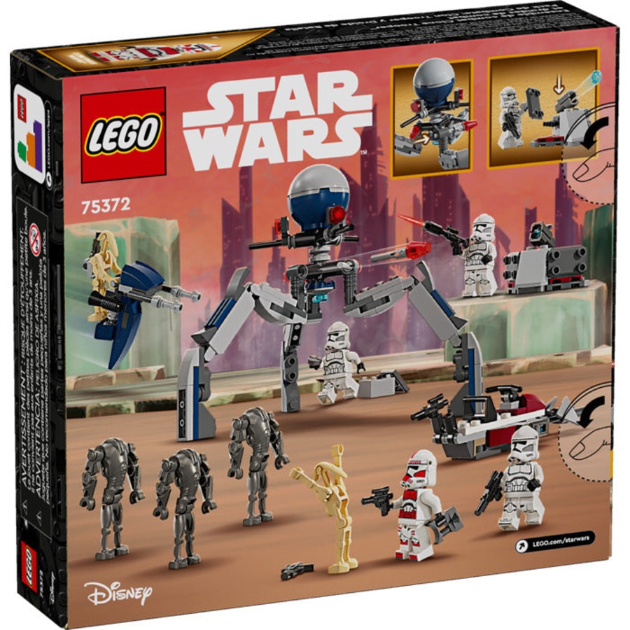LEGO 75372 - Clone Trooper & Battle Droid Battle Pack